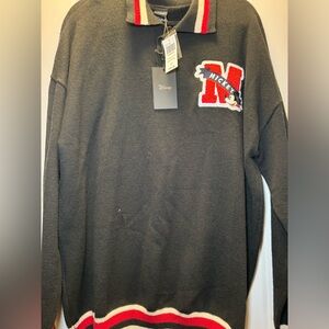 Mickey Mouse Varsity knit sweater